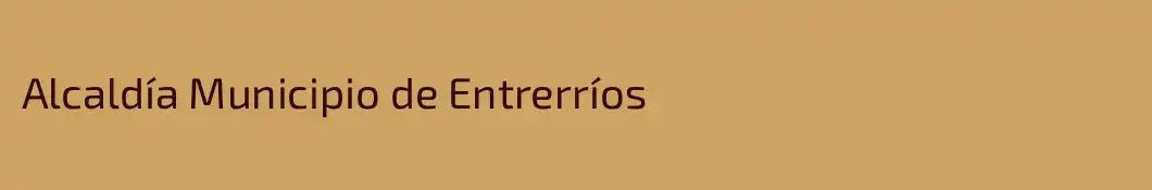 Alcaldía Municipio de Entrerríos